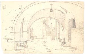 Street Scene in Bari by Martinus Rørbye