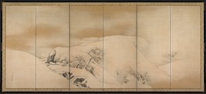 Winter Day by Maruyama Okyo