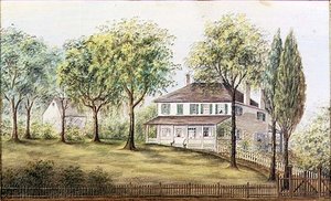 Abraham Van Nest Homestead by Mary Bussing