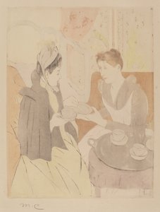 Afternoon Tea Party by Mary Cassatt