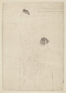 Gathering Fruit by Mary Cassatt