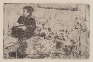 Interior: On the Sofa, c. 1883