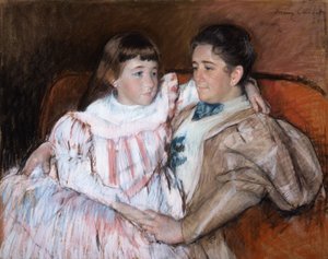 Louisine Havemeyer and Her Daughter Electra by Mary Cassatt