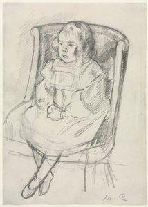 Simone Seated, c. 1903 by Mary Cassatt