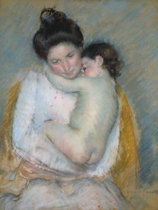 Sleepy Nicolle by Mary Cassatt