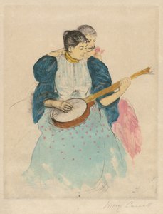 The Banjo Lesson by Mary Cassatt