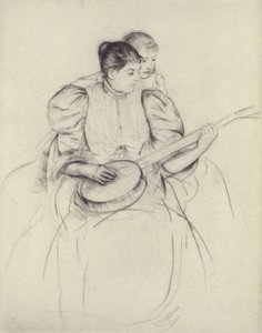 The Banjo Lesson by Mary Cassatt