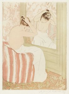 The Coiffure by Mary Cassatt