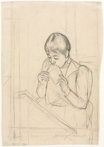 The Letter (recto), The Letter (verso)