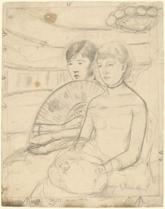 The Loge by Mary Cassatt