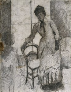 The Visitor by Mary Cassatt