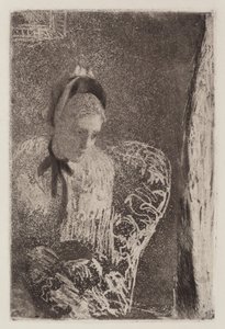 Waiting by Mary Cassatt