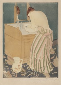 Woman Bathing, 1890-1891 by Mary Cassatt