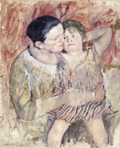 Woman and Child (Mathilde Holding a Child), c.1900