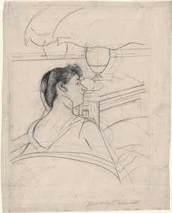 Woman and Lamp