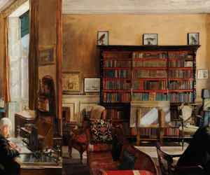 Interior Study by Mary Dawson Elwell