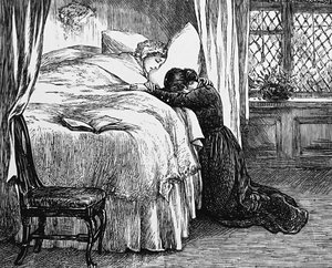 A Daughter and Ailing Mother by Mary Ellen Edwards