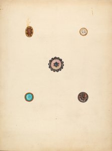 Buttons, c. 1940 by Mary Fitzgerald