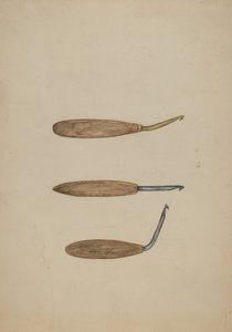 Rug Hooks, c. 1941 by Mary Fitzgerald