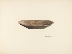 Bread Dough Bowl, c. 1939 by Mary Hansen