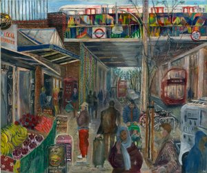 Ladbroke Grove Just Before Lockdown: 4, The Station by Mary Kuper