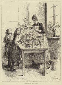 Illustration for The Story of a Nurse, by Honnor Morten by Mary L. Gow