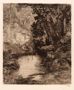 Three Maidens at the River by Mary Nimmo Moran
