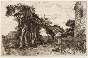 The Old Homestead by Mary Nimmo Moran