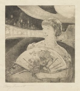 In the Opera Box by Mary Cassatt