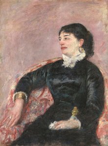 Portrait of an Italian Lady by Mary Cassatt