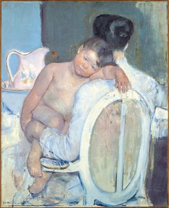 Woman sitting with a Child in her Arms, c.1890 by Mary Cassatt