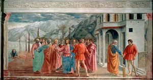 The Tribute Money by Masaccio Tommaso