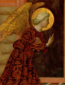 The Archangel Gabriel by Masolino da Panicale