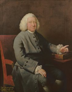Portrait of Charles Jennens, Patron and Friend of Handel