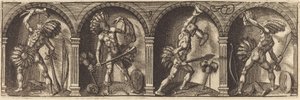 Various Portraits and Figures IX by Master AD