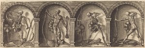 The Various Portraits and Figures VII by Master AD