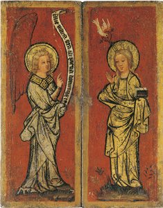 The Annunciation. Triptych of The Holy Face
