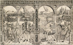 The History of Elector Friedrich I Palatine by Master CS