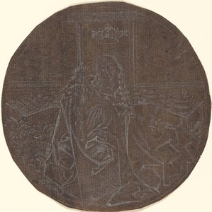 The Madonna and Child in a Garden by Master E.S.