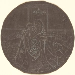 The Madonna and Child in a Garden by Master E.S. Facsimile