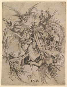 Saint Anthony Tormented by Demons by Master FVB