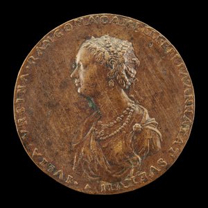 Guilia Orsini, 1537-1598, Wife of Baldossare Rangoni c. 1554 [obverse] by Master IAC. URB.