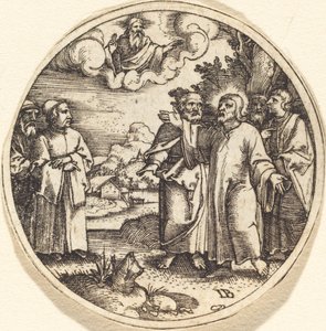 Christ with Three of His Apostles by Master IB
