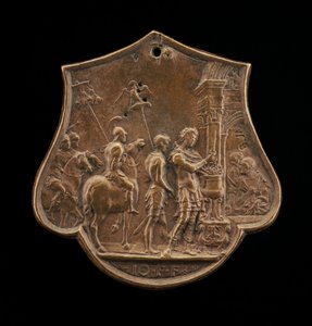 Mucius Scaevola, second half 15th century by Master IO.FF.