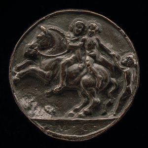 Nymph Carried Off by a Horseman, c. 1500 by Master M.C.