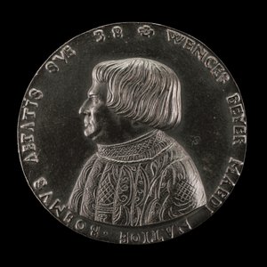 Václav Payer Wenceslaus Beyer, 1488-1537, State Physician of Bohemia [obverse], 1526 by Master M.P.