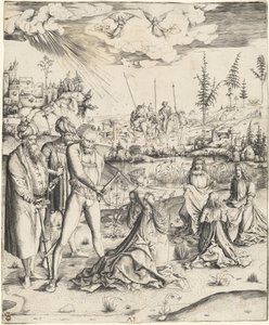 The Martyrdom of Saint Catherine by Master MZ