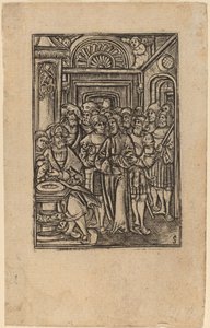 Pilate Washing His Hands by Master S
