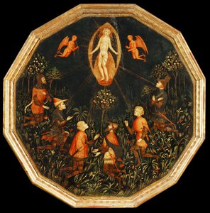 The Triumph of Venus, Worshipped by Six Legendary Lovers, First Half 15th Century by Master Taking of Tarento