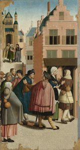 The Seven Works of Mercy: Sheltering the Traveller, 1504 by Master of Alkmaar